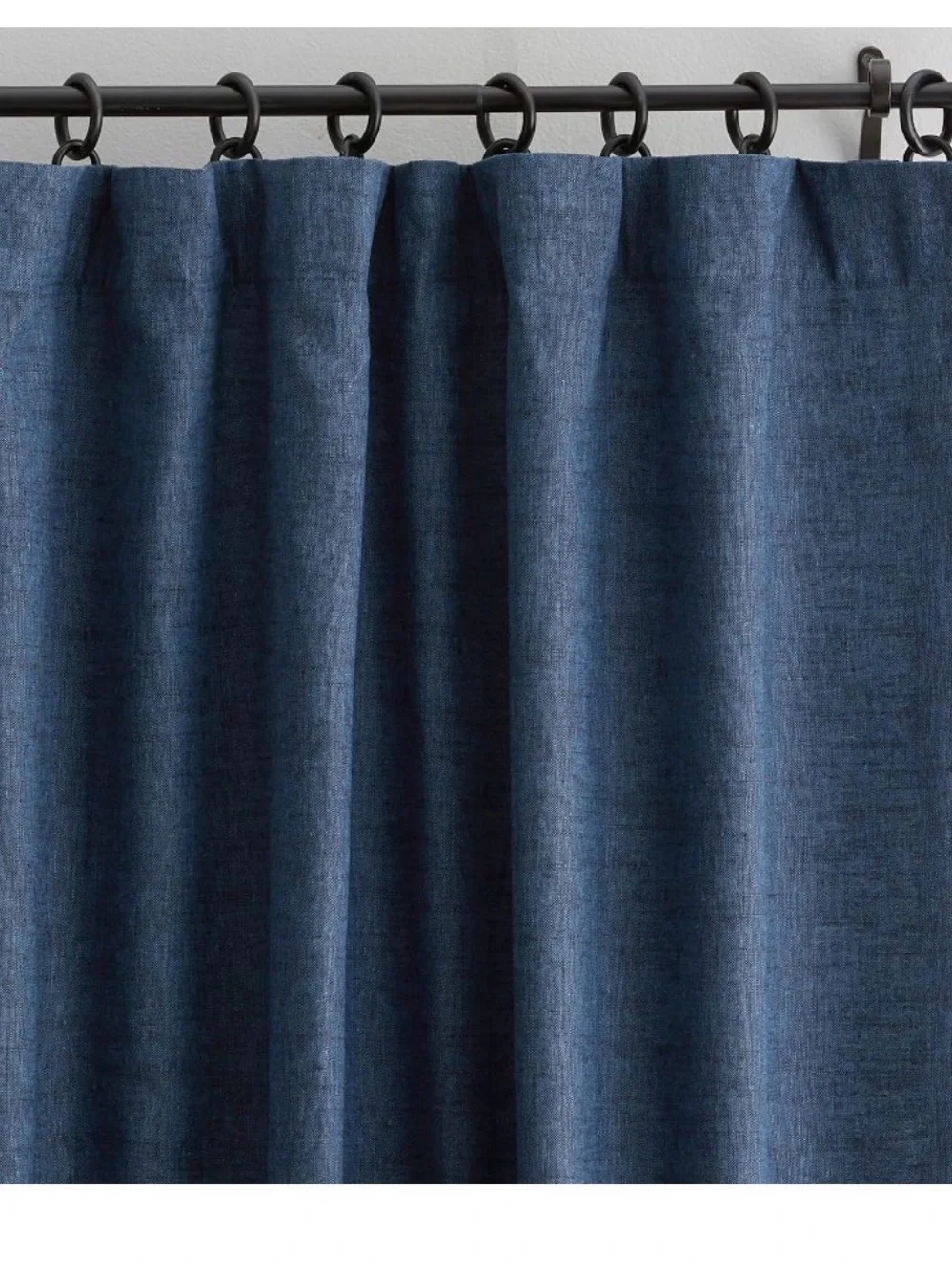 Pottery Barn Linen Blend Curtains/2 panels 50x96 inches